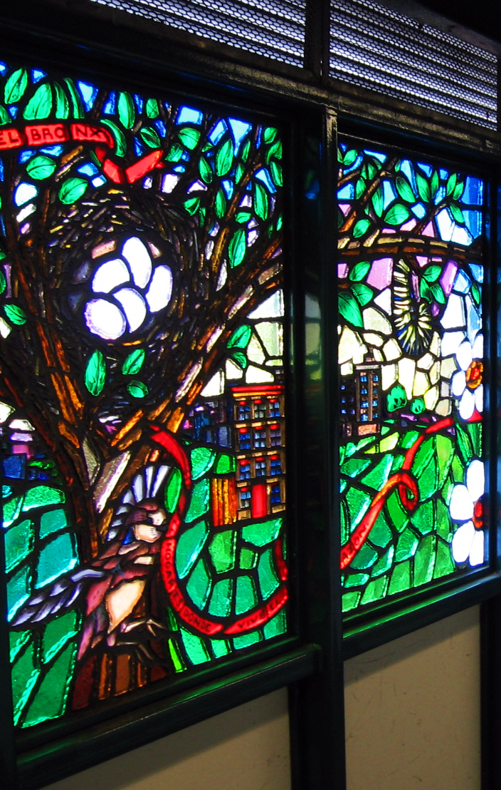 Stained Glass on the Subway