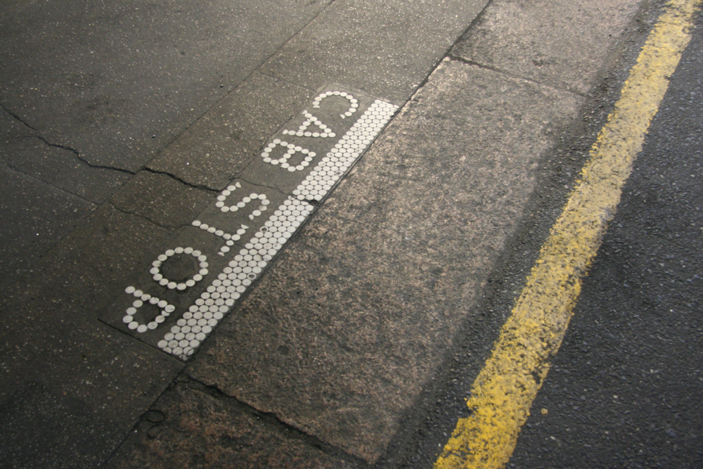 Remnants Of The Old Grand Central Cab Stop