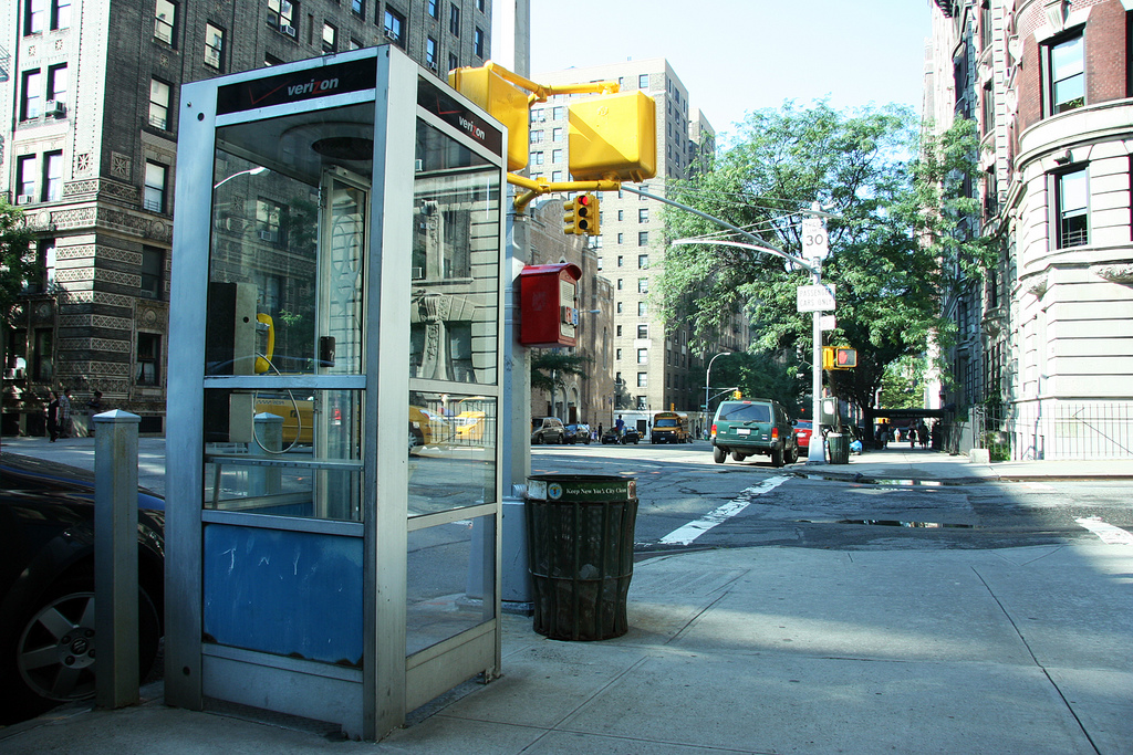 The Last Phone Booth In New York City