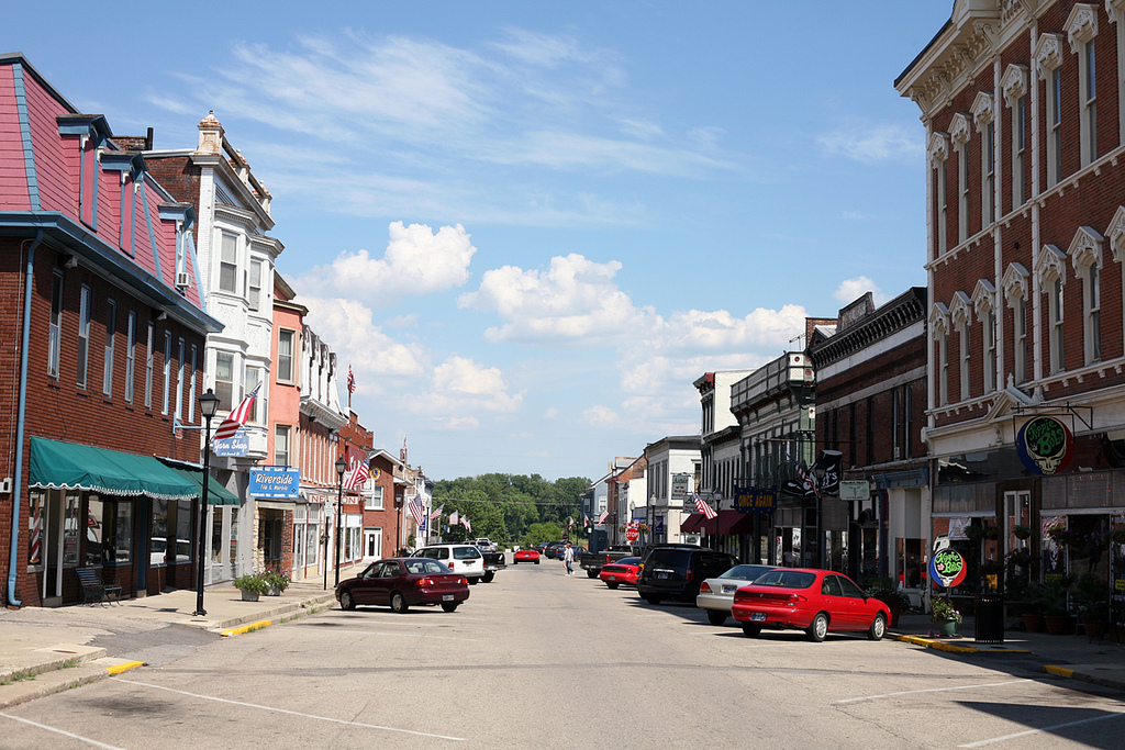 Main Street USA in Aurora, Indiana (Roadtrip Day 02)