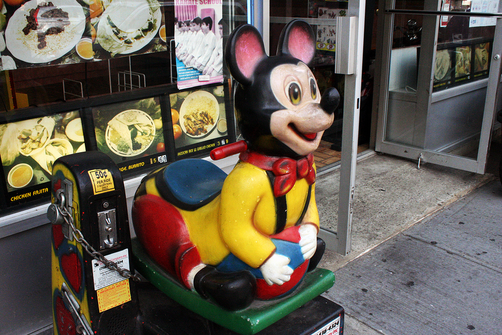 Those Creepy Fake Mickey Rides… Scouting NY
