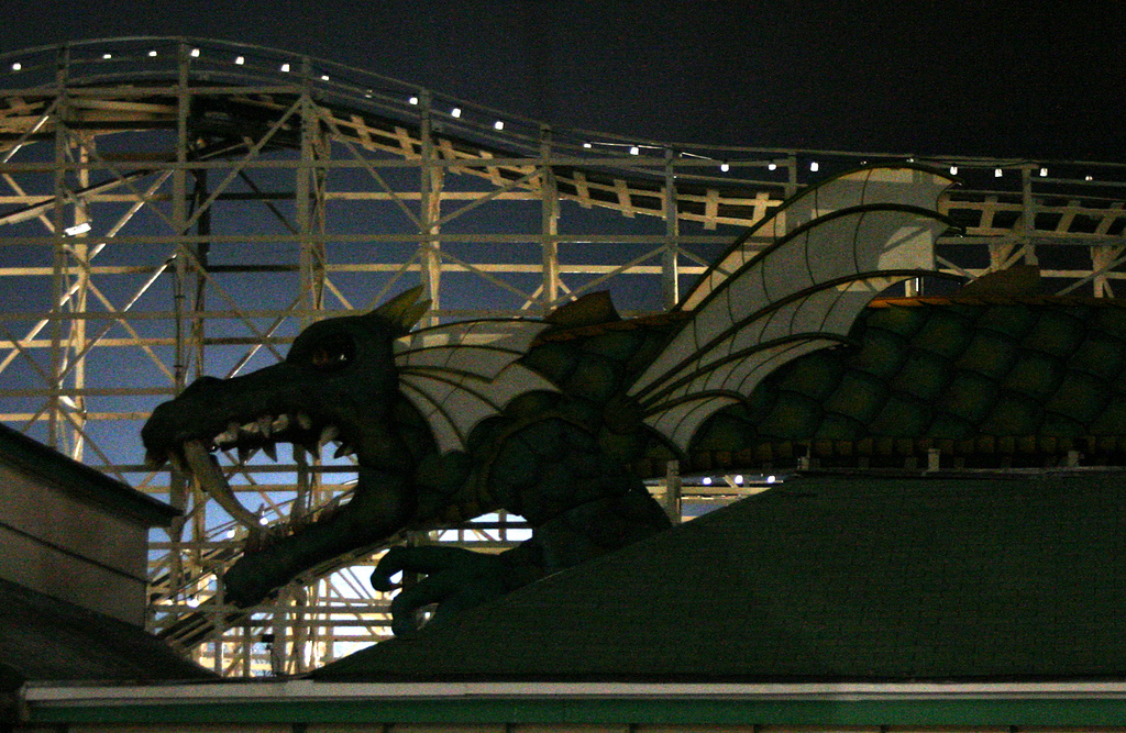 After Hours At An Amusement Park: Exploring Rye Playland In The Dark