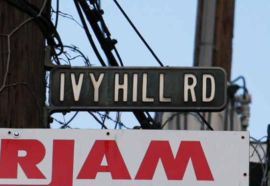 Back in Time on Ivy Hill Road