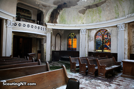Inside An Abandoned Masonic Hall In Tappan, NY