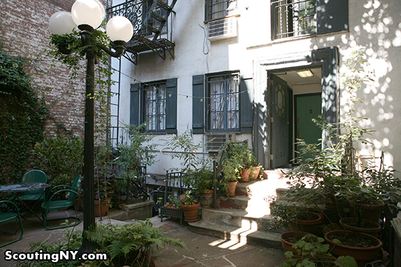 The Secret Courtyard On Perry Street