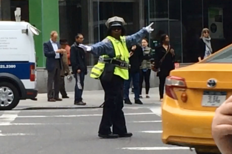 New York’s Dancing Traffic Cop