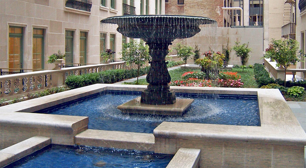 The Hidden Courtyard At The Plaza Hotel