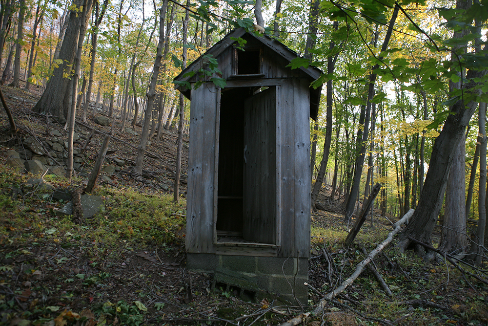 An Abandoned Outhouse Less Than 20 Miles From NYC