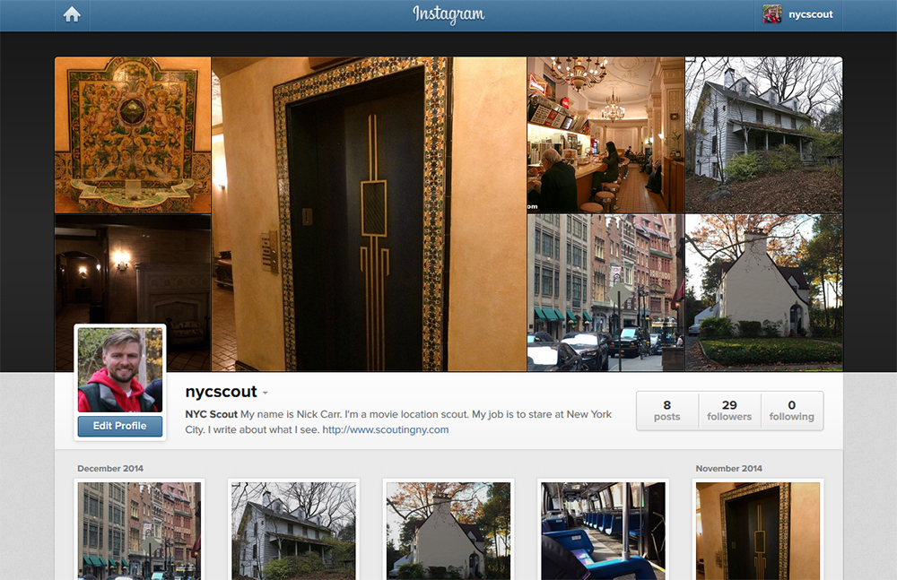 Scouting NY Is Finally On Instagram!